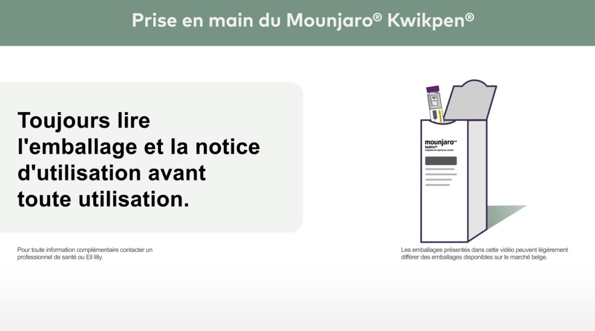Mounjaro® KwikPen® : Bien l'utiliser
