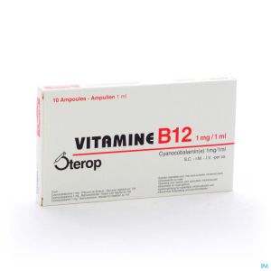 Vit B12 Sc/im/iv Amp 10 X 1mg/1ml