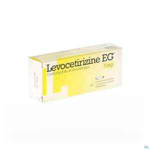 Levocetirizine Eg 5mg Comp Pell 40