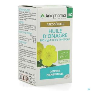 ARKOGELULES HUILE ONAGRE BIO CAPS 60