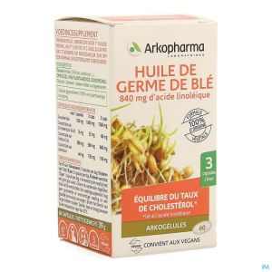 ARKOGELULES HUILE GERMES BLE BIO CAPS 60