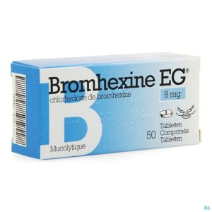 Bromhexine Eg Comp 50 X 8mg