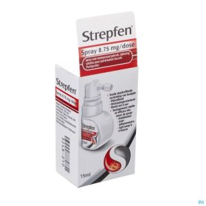 Strepfen 8,75mg Spray Sol Pulv Buccale 15ml