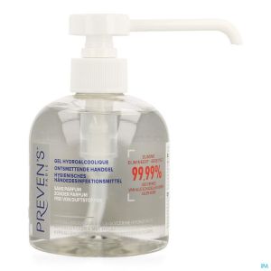 Preven's Gel Mains Hydro Alcool. Fl 300ml + Pompe