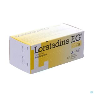Loratadine Eg 10mg Tabl 100 X 10mg
