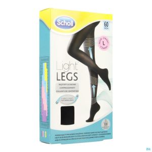 Scholl Light Legs 60d Large Black
