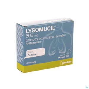 Lysomucil 600 Gran Sach 14 X 600mg