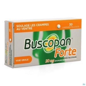 Buscopan Forte 20mg Comp Pell 30