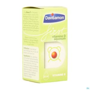 Davitamon First Vit D Aquosum V1 25ml PEREMPTION FEVRIER 2024