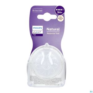 Philips Avent Natural 3.0 Tetine 3m+ T4 1