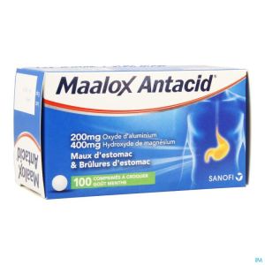 Maalox Antacid 200/400 Comp 100