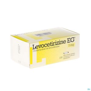 Levocetirizine Eg 5mg Comp Pell 100