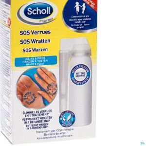 Scholl Pharma Sos Verrues 80ml + 16 Applicateurs