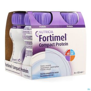 Fortimel Compact Protein Neutre 4x125ml