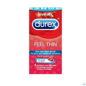 Durex Thin Feel Preservatifs 12