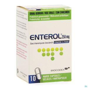 Enterol 250mg Caps Harde Dur 10 X 250mg