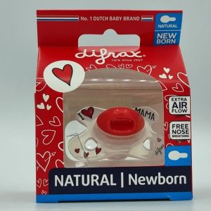 DIFRAX SUCETTE NATURAL NEWBORN I LOVE