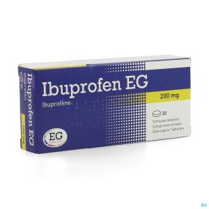 Ibuprofen Eg 200mg Comp Enrobes 30 X 200mg