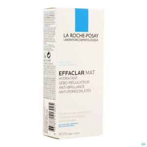 LRP EFFACLAR MAT HYDRA SEBO-REGULAT. S/PARAB. 40ML