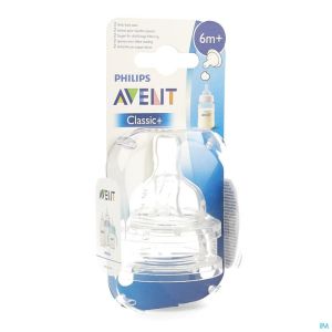 Philips Avent Tetine Preparation Plus Epaisse Sil 2 SCF636/27