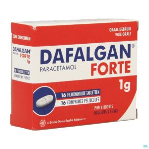 Dafalgan Forte Sec 1g Tabl 16