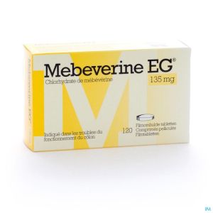 Mebeverine Eg 135mg Comp Pell 120 X 135mg