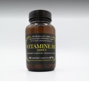 N19 VITAMINE D 3 en 2000UI 120 comp