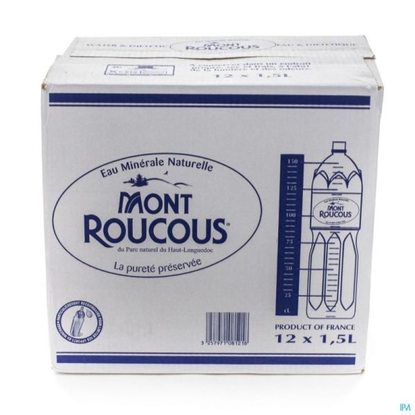 Mont-roucous Eau Source 12x1.5l