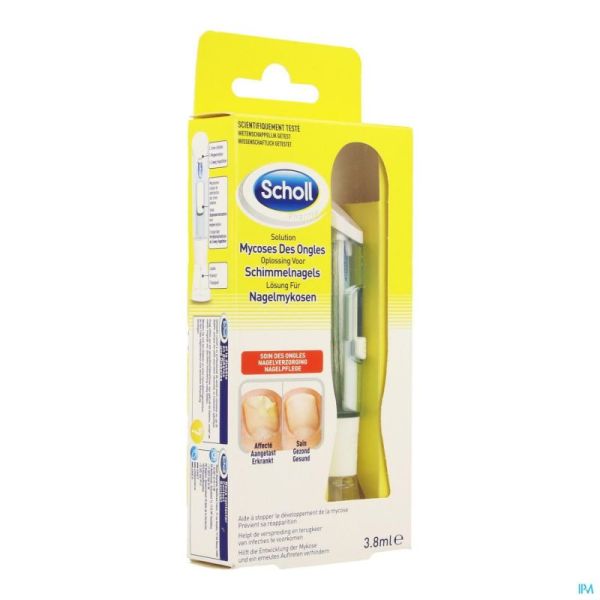 Scholl Cure Ongles Fongiques 3,8ml + 5 Limes