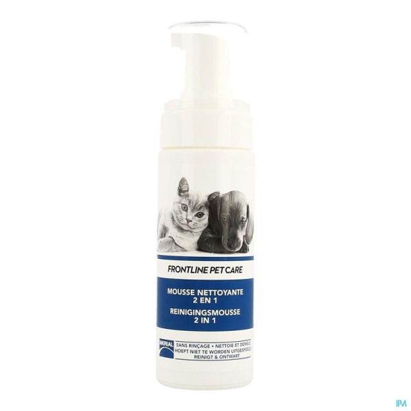 Frontline Pet Care Mousse Nettoyant 2en1 150ml