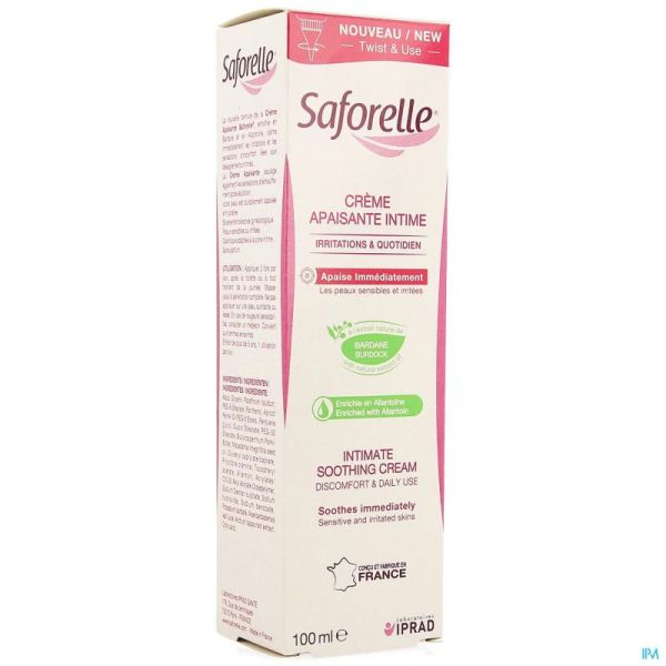 Saforelle Creme Apaisante 100ml