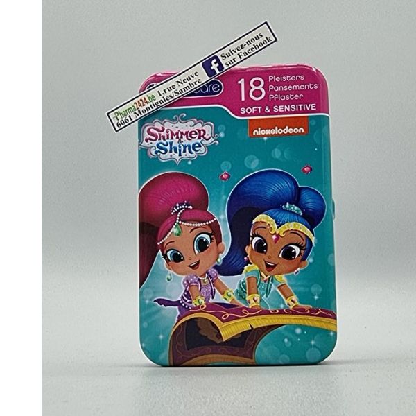 Dermo Care Soft&sens.shimmer&shine Pans. Strips 18