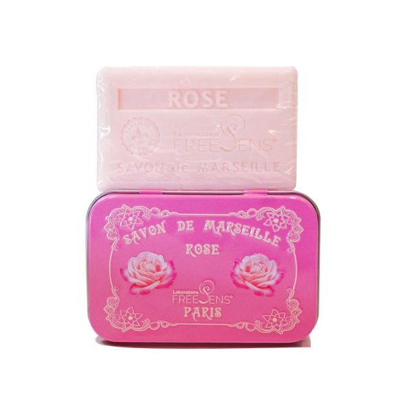 Freesens Savon Marseille Rose 100g