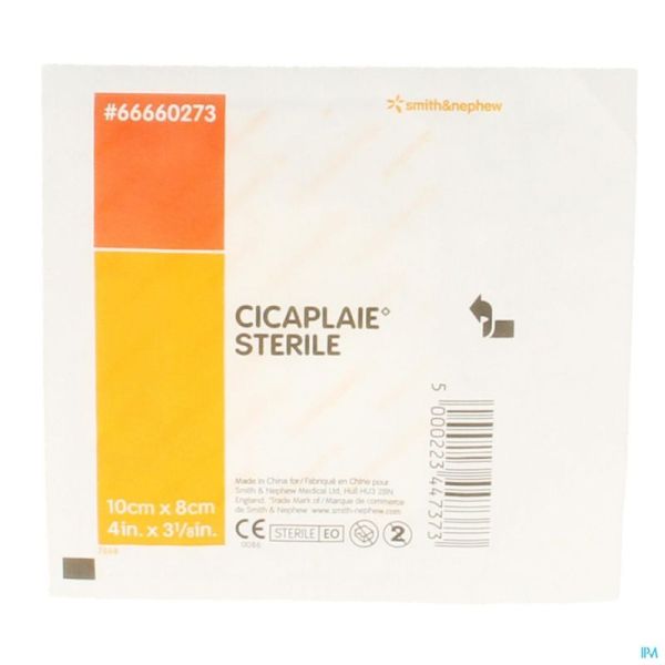 Cicaplaie Pans Sterile 10,0cmx 8cm 1 66660273
