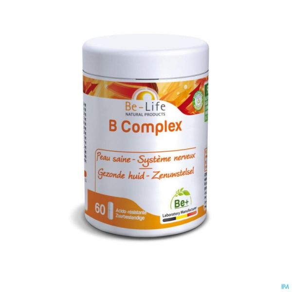 B Complex Vitamin Be Life Nf Caps 60