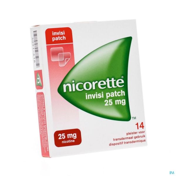 Nicorette Invisi 25mg Patch 14