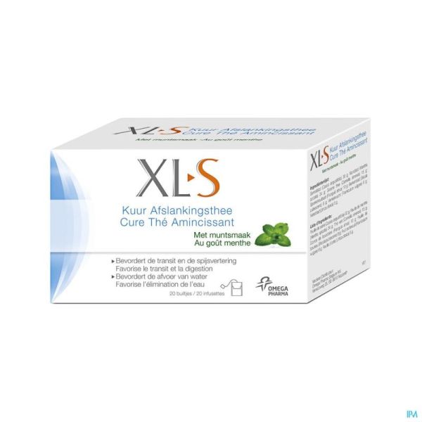 Xls The Amincissant Menthe Sach 20x2g