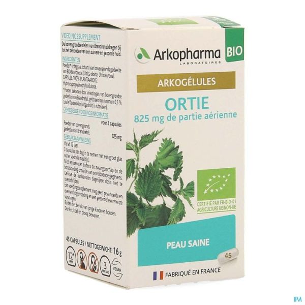 ARKOGELULES ORTIE BIO CAPS 45 NF