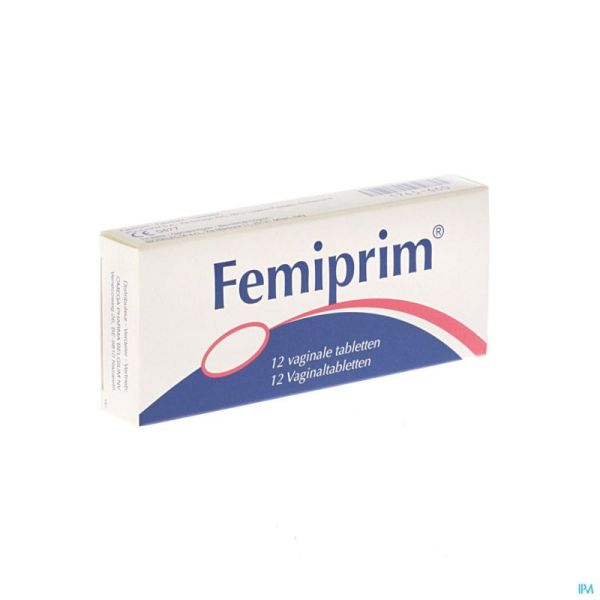 Femiprim Comp Vaginaux 12x250mg