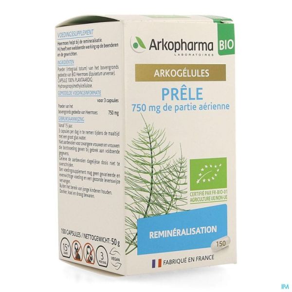 ARKOGELULES PRELE BIO CAPS 150 NF