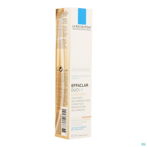 LRP EFFACLAR DUO+ UNIFIANT LIGHT 40ML