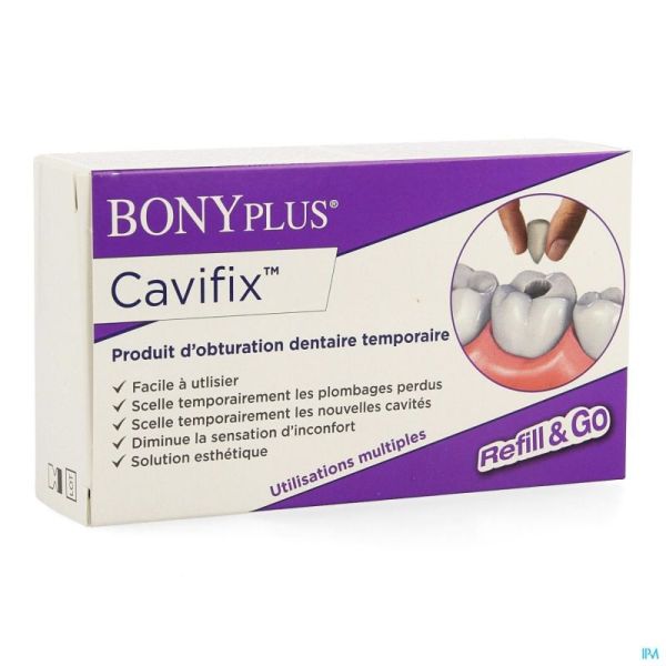 Bonyplus Cavifix Obturation Dentaire Temporaire 7g