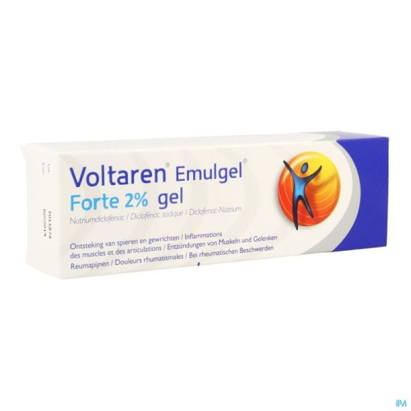 Voltaren Emulgel Forte 2 % Pi Pharma Gel 100g Pip
