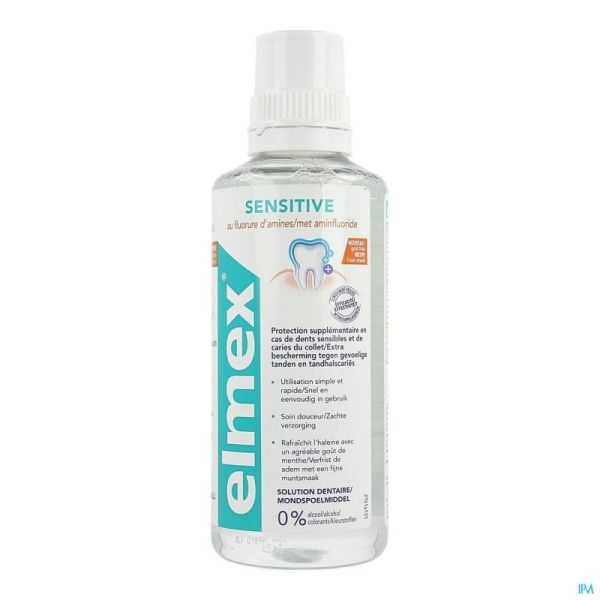 Elmex Sensitive Bain Bouche 400ml