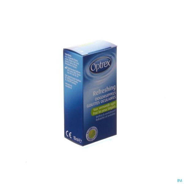 Optrex Refreshing Gouttes Oculaires 10ml