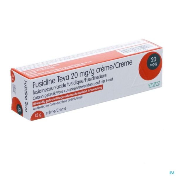 Fusidine Teva 20mg/g Creme 15g fucidin