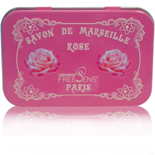 Freesens Savon Marseille Rose 100g