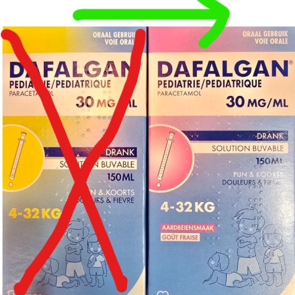 Dafalgan Pediatrie 30mg/ml Sol Buv. 150ml