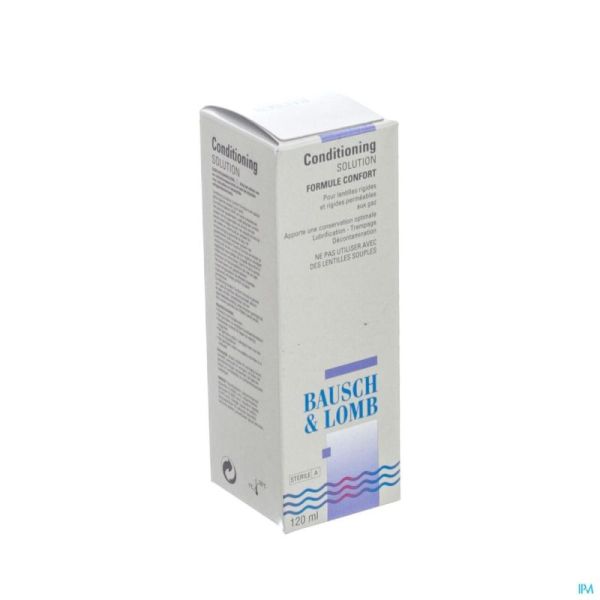 Bausch+lomb Conditioning Solution 120ml LENTILLES RIGIDES