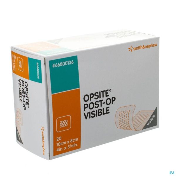 Opsite Post Op Visible 10cmx10cm 20 66800136